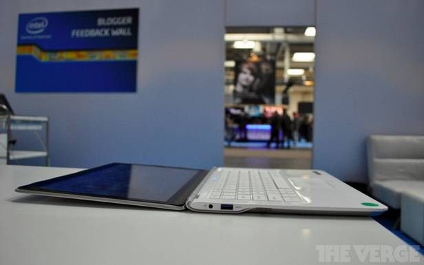 Nowy ultrabook Intela z dotykowym ekranem (Fot. TheVerge.com)