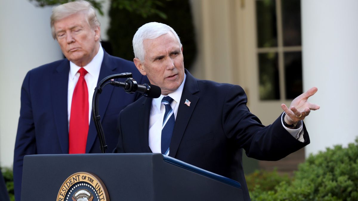 Zarażony pracował dla wiceprezydenta Mike'a Pence'a