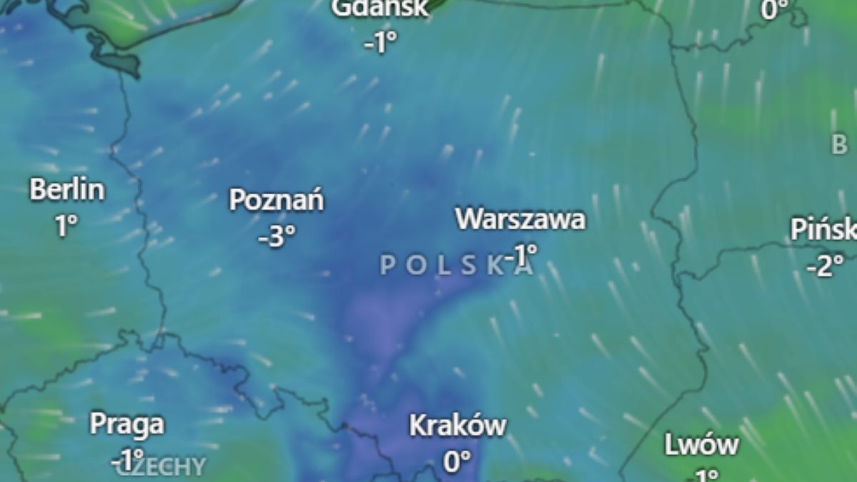 Pogoda na 22 i 23 listopada
