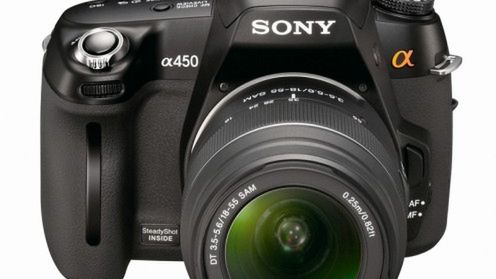 Sony Alfa A450 - lustrzanka uniwersalna 1
