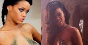 Rihanna z ŁUSKAMI NA PIERSIACH! (ZDJĘCIA)