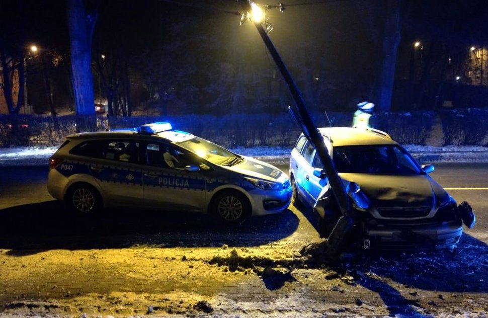 Śląsk. 31-letni pijany kierowca w Bytomiu uciekał przed policją.