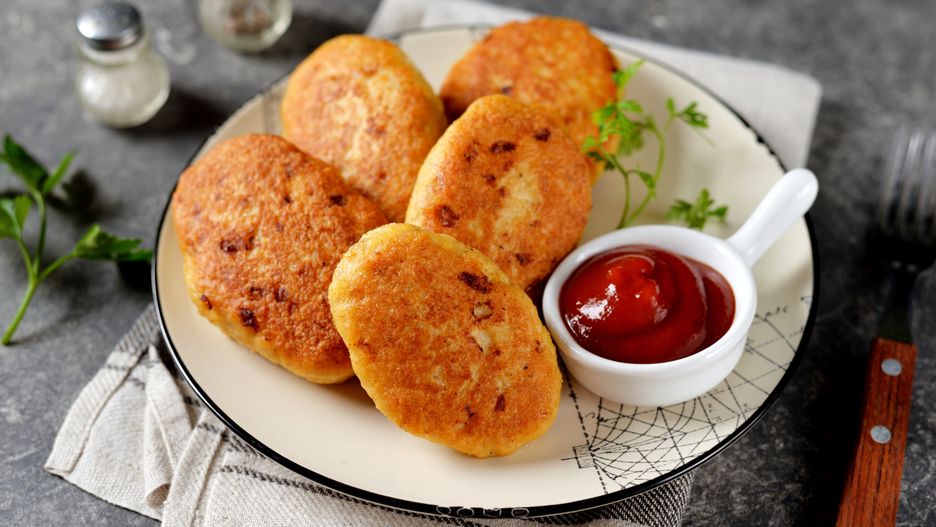 Krokiety ziemniaczane z grzybami