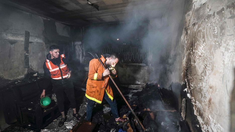 Koszmarna śmierć 21 osób. Budynek był składem paliwa w Strefie Gazy