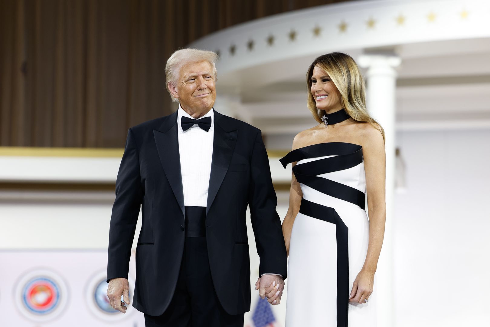 Donald i Melania Trumpowie