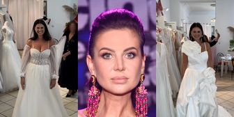 Maja Rutkowski relacjonuje przymiarki sukien ślubnych, prezentując aż cztery modele. Pomożecie wybrać najlepszą?