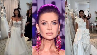 Maja Rutkowski relacjonuje przymiarki sukien ślubnych, prezentując aż cztery modele. Pomożecie wybrać najlepszą?