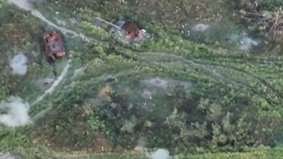 Rosjanie zostali zaatakowani amunicją kasetową, nie mieli żadnych szans