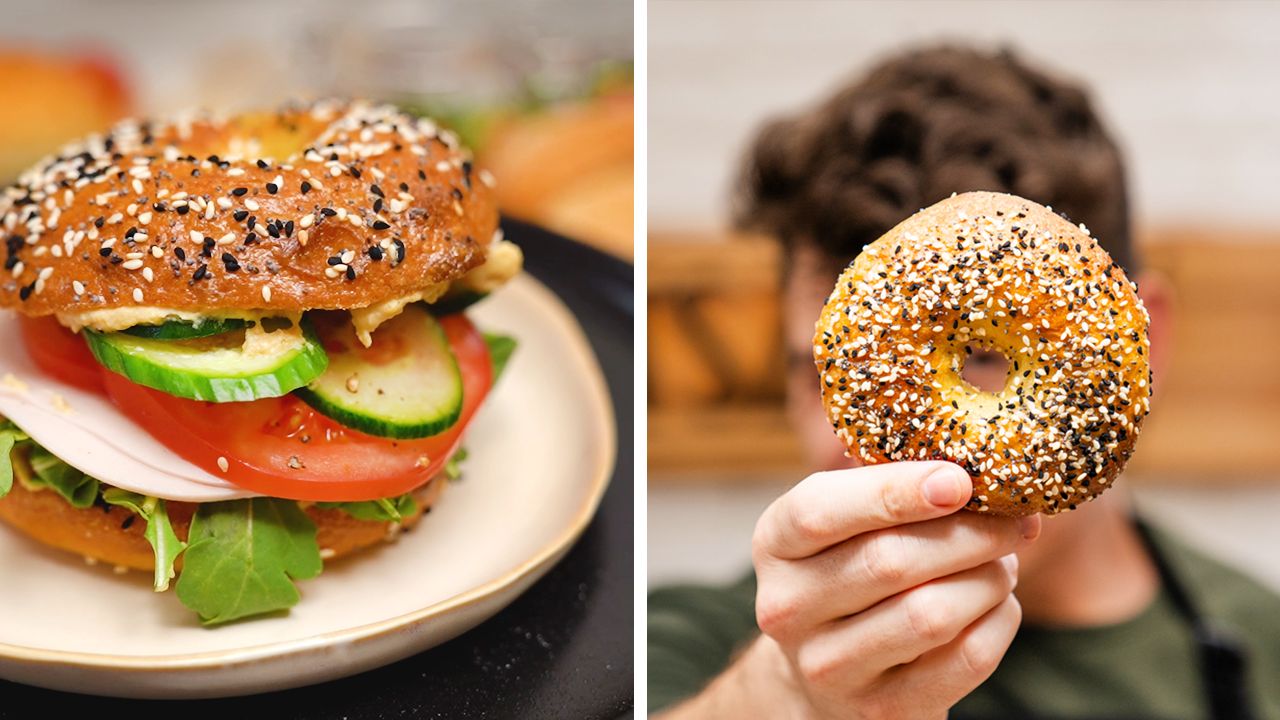 Od kiedy robię bajgle, moja rodzina nie chce jeść innego pieczywa na śniadanie