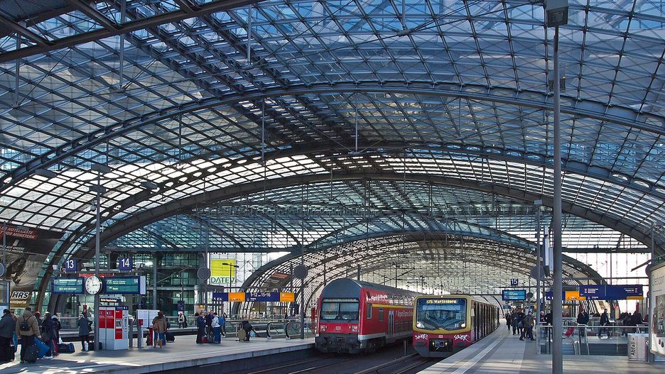 Dworzec kolejowy w Berlinie