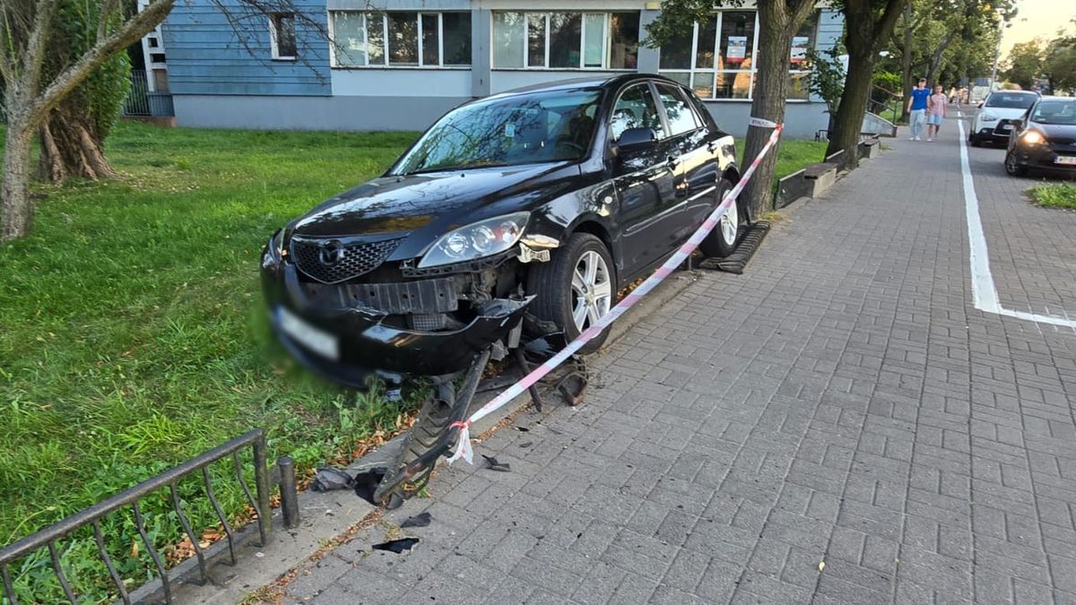 Zdarzenie na ul. Bielskiej 