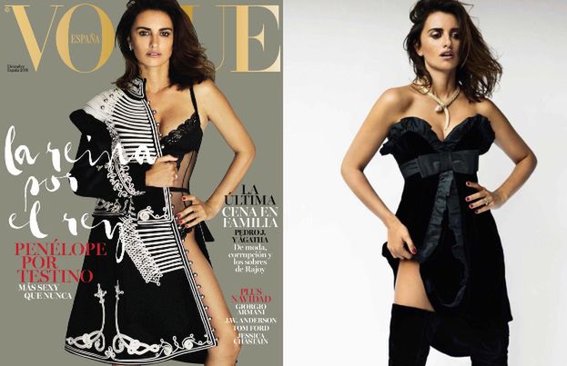 Penelope Cruz odsłania ciało w nowym "Vogue'u"