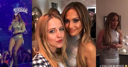 Jessica Mercedes spotkała się z Jennifer Lopez w Las Vegas (ZDJĘCIA)