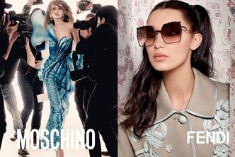 Siostry Hadid w kampaniach Moschino i Fendi