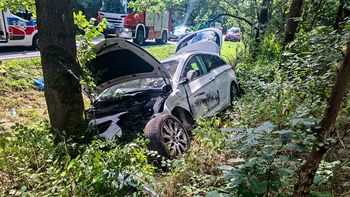 Wypadek w Dobrzycy. DK 11 zablokowana