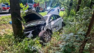 Wypadek w Dobrzycy. DK 11 zablokowana