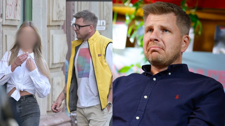 Filip Chajzer z partnerką Bianką