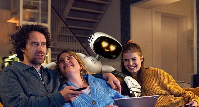 Robot Max ściga się z najszybszym internetem w nowej reklamie Orange