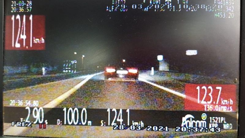 26-letni pirat drogowy zatrzymany przez policję w m. Leokadiów