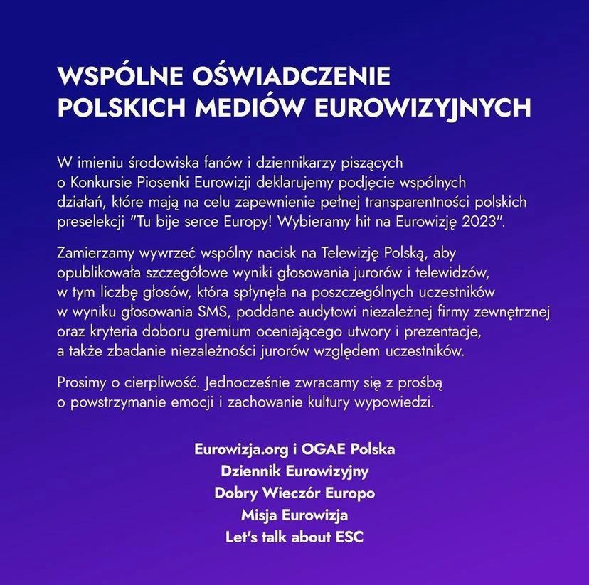 Oświadczenie