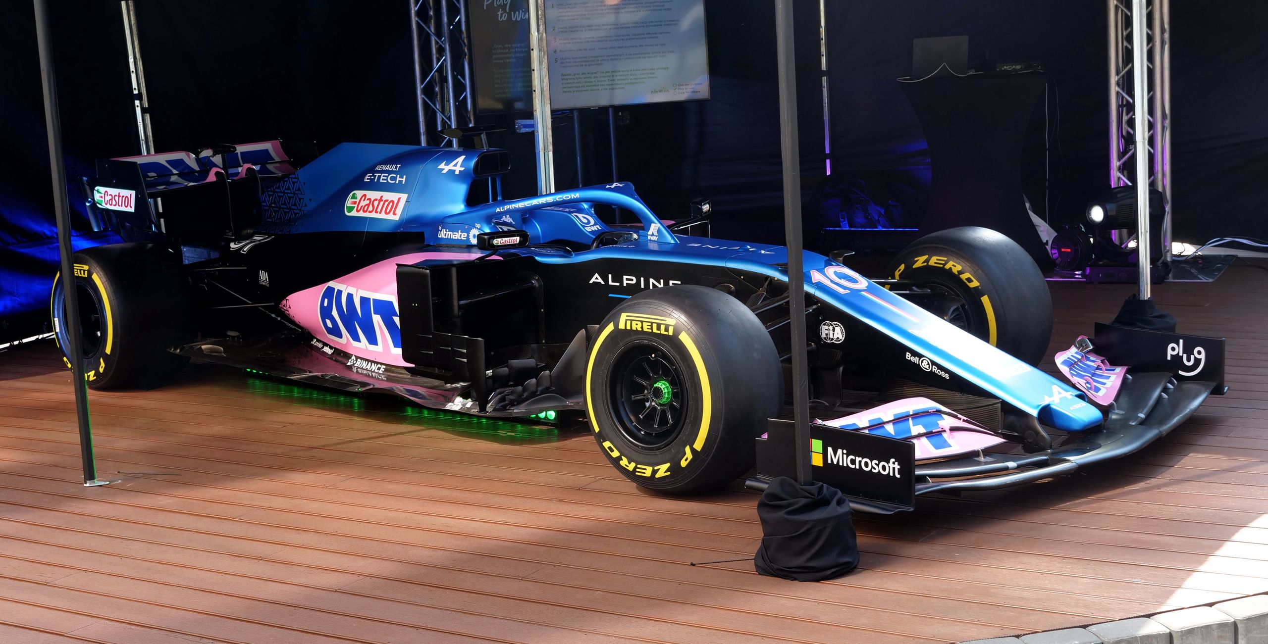Bolid BWT Alpine F1 Team
