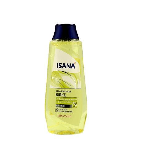 Wcierka do włosów Isana jest dostępna w drogeriach Rossmann.