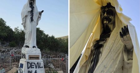 Zbezczeszczenie posągu Matki Boskiej w Medjugorje. Zatrzymano Polaka