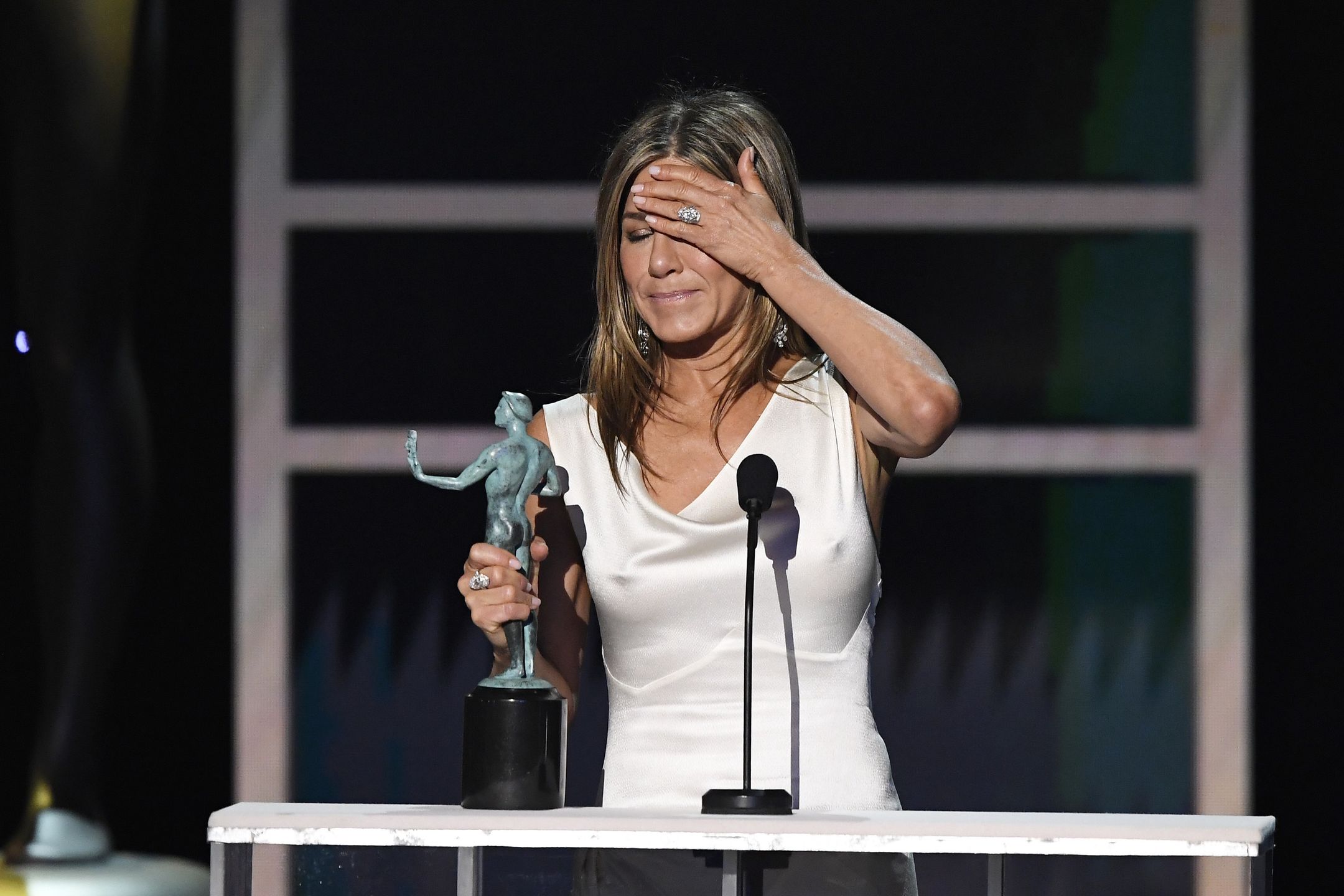 Jennifer Aniston "celebruje" swoją pierwszą pandemię