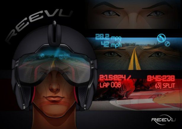 Reevu zapowiada kask motocyklowy z Head-Up Display