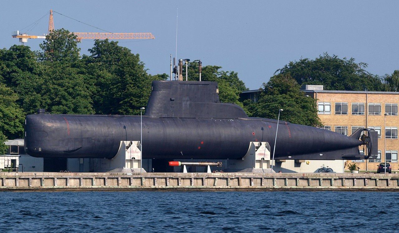 KDM Sælen (S323) jako eksponat muzealny w Kopenhadze.