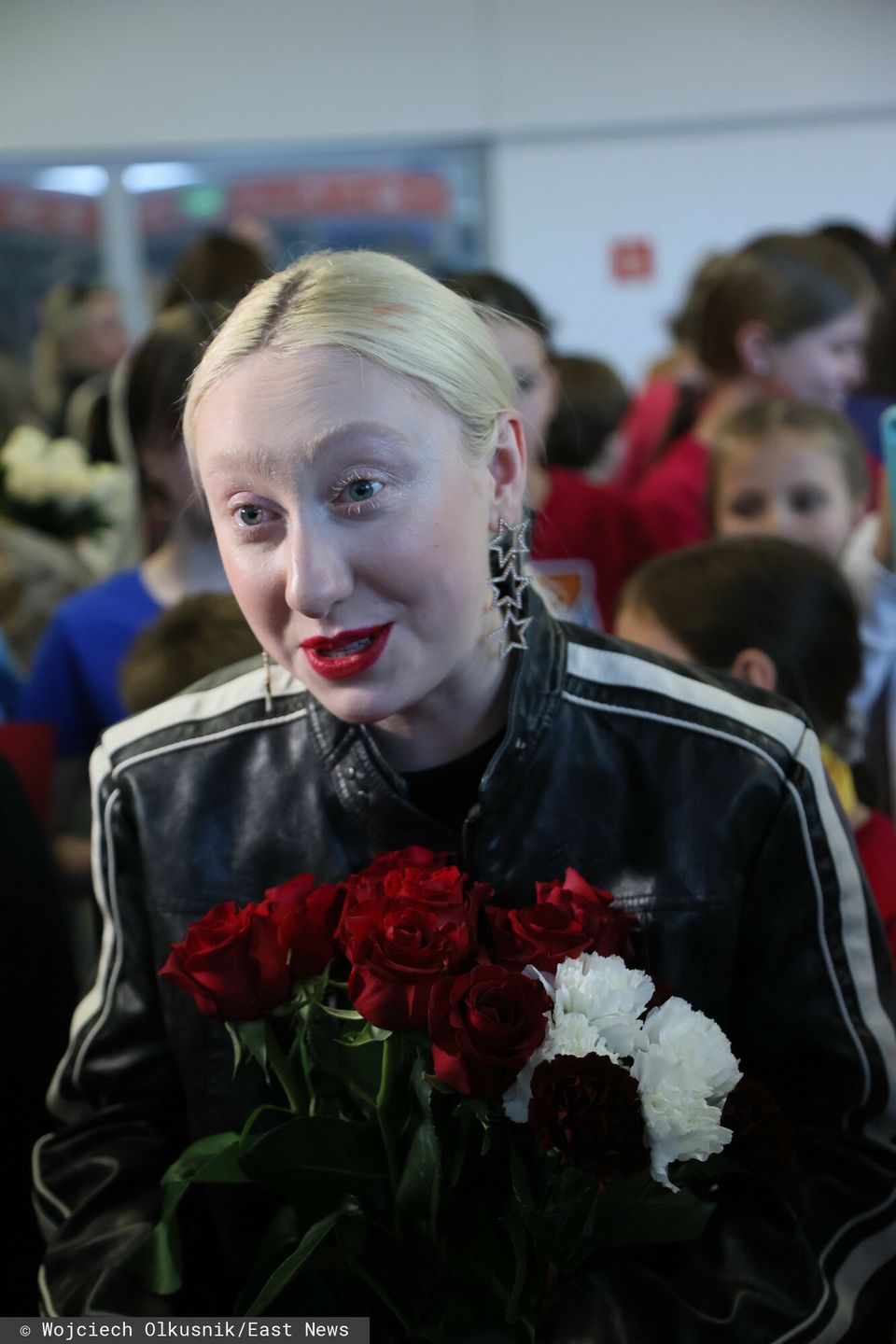 Powitanie Luny po powrocie ze SzwecjiFot. Wojciech Olkusnik/East News, Warszawa, 12.05.2024. Lotnisko im. F. Chopina.  Spotkanie z Luna - reprezentantka Polski w tegorocznym Konkursie Piosenki Eurowizji - tuz po powrocie ze Szwecji.Wojciech Olkusnik