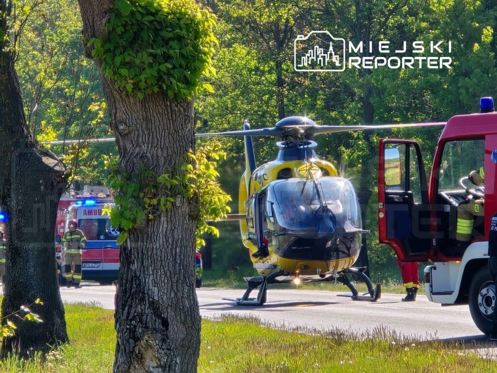 Tragiczny wypadek w Bolęcinie. Jedna osoba nie żyje, a trzy są ranne