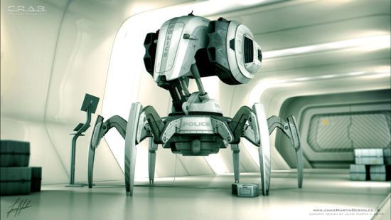 Robotyczny krab zaprowadzi porządek na ulicach Londynu! 3