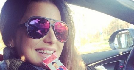Lewandowska chwali się czekoladką z Robertem (FOTO)