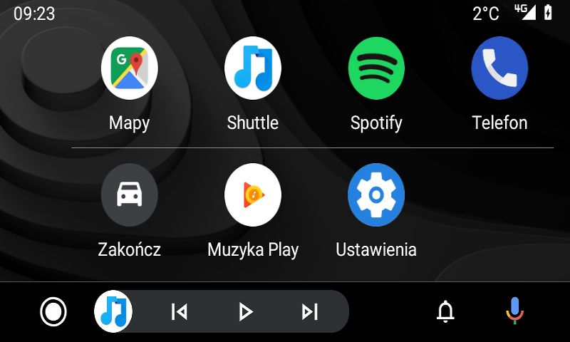 Android Auto 5.0 ma problem z interpretacją poleceń przycisków przy kierownicy.