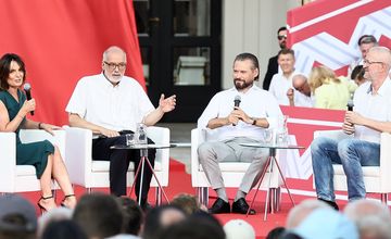 Dorota Gawryluk prowadziła debatę u prezydenta. Co na to Polsat?