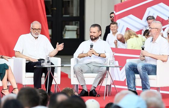 Dorota Gawryluk prowadziła debatę u prezydenta. Co na to Polsat?