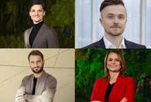 Karol Gąsienica, Piotr Dutka, Janusz Schwertner, Marta Dolecka