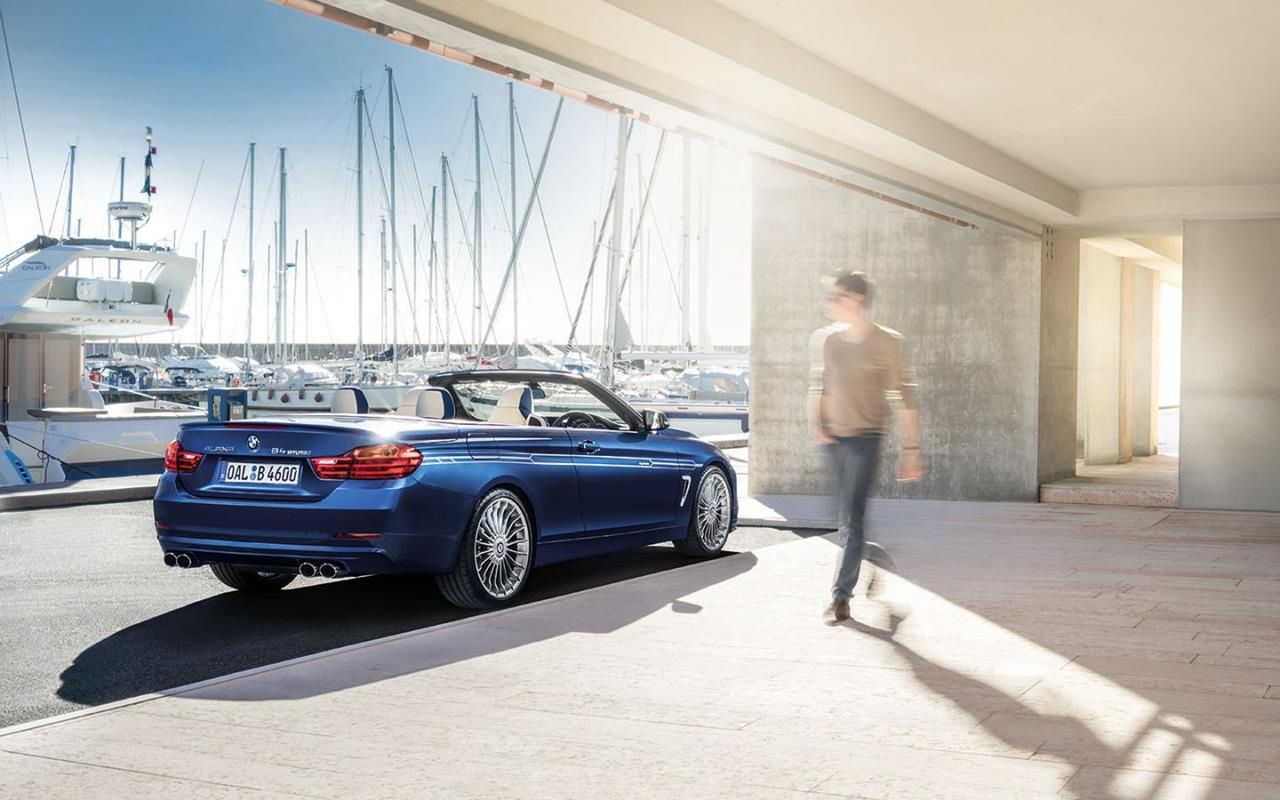 Alpina B4 Bi-Turbo Cabrio w Genewie