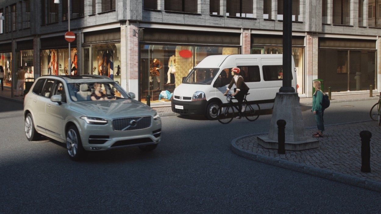 Kask od Volvo uratuje rowerzystę: zatrzyma samochód, jeśli będzie ryzyko wypadku 2