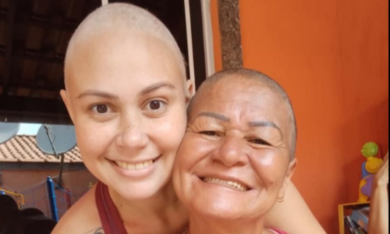 Luciana Rebello i jej matka Alba Gomes.