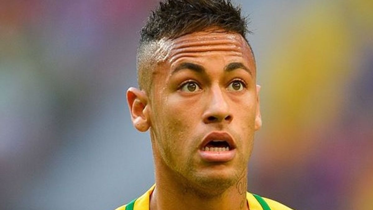 Neymar w barwach reprezentacji Brazylii