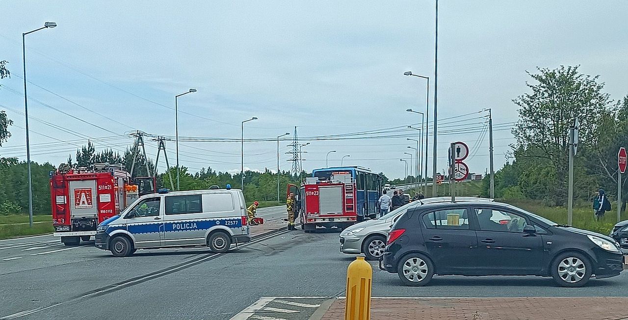 Tragiczny wypadek na DK50. Dwie osoby nie żyją