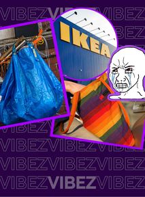 IKEA znów sprzedaje tęczowe torby. Wycie oburzonej prawicy za 3, 2, 1...