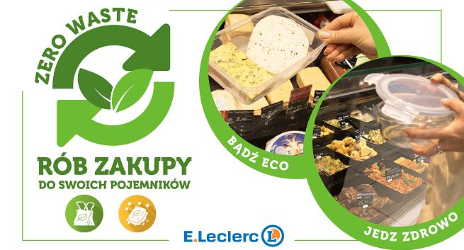 E.Leclerc chce dać wszystkim klientom możliwość pakowania w swoje opakowania, na drodze stoją przepisy