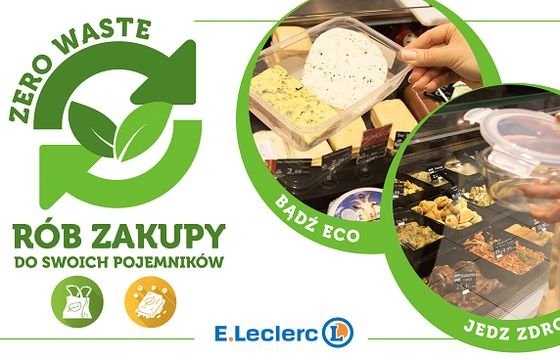 E.Leclerc chce dać wszystkim klientom możliwość pakowania w swoje opakowania, na drodze stoją przepisy
