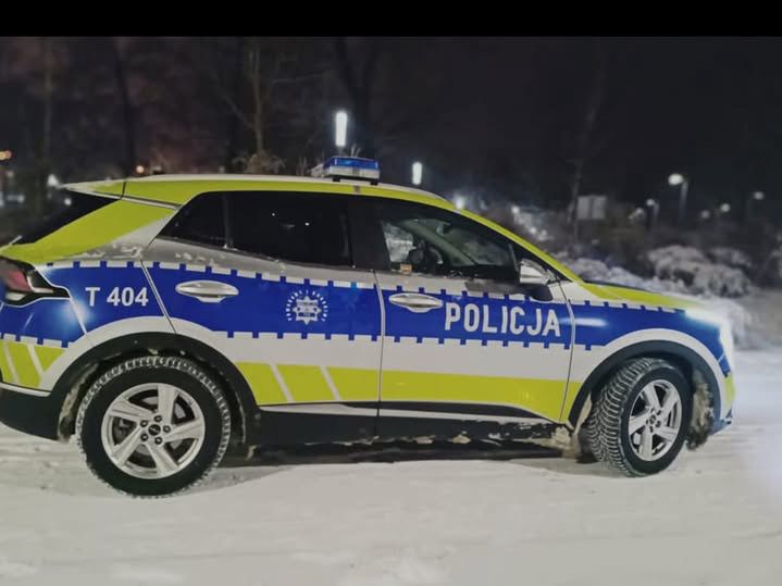 Widoczna cyrylica. Policja zabezpieczyła szczątki balona