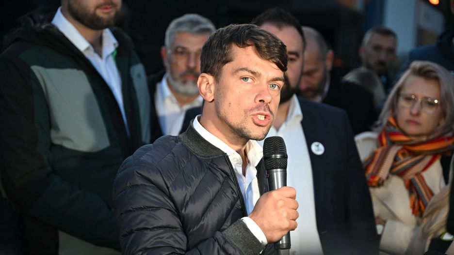 Konwencja PiS w Przysusze
09.10.2023 Przysucha Konwencja wyborcza PiS, Fot Oleg Marusic/REPORTER
n/z: Michal Kolodziejczak
Oleg Marusic/REPORTER