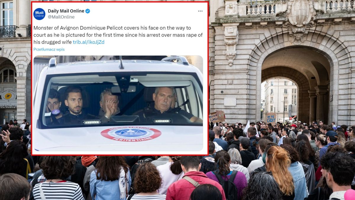 Ludzie wychodzą na ulice i protestują. Trwa proces Pelicota.