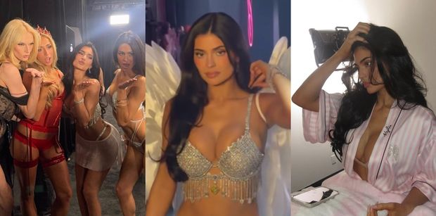 Kylie Jenner pokazuje, jak wyglądały przygotowania do jej wielkiego debiutu na na wybiegu Victoria's Secret (ZDJĘCIA)